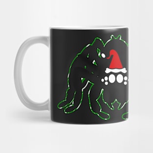 Santa Spider (Green Peppermint 2) Mug